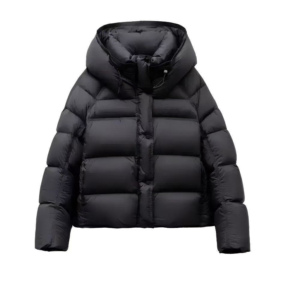Short women's puffer jacket in Korean style