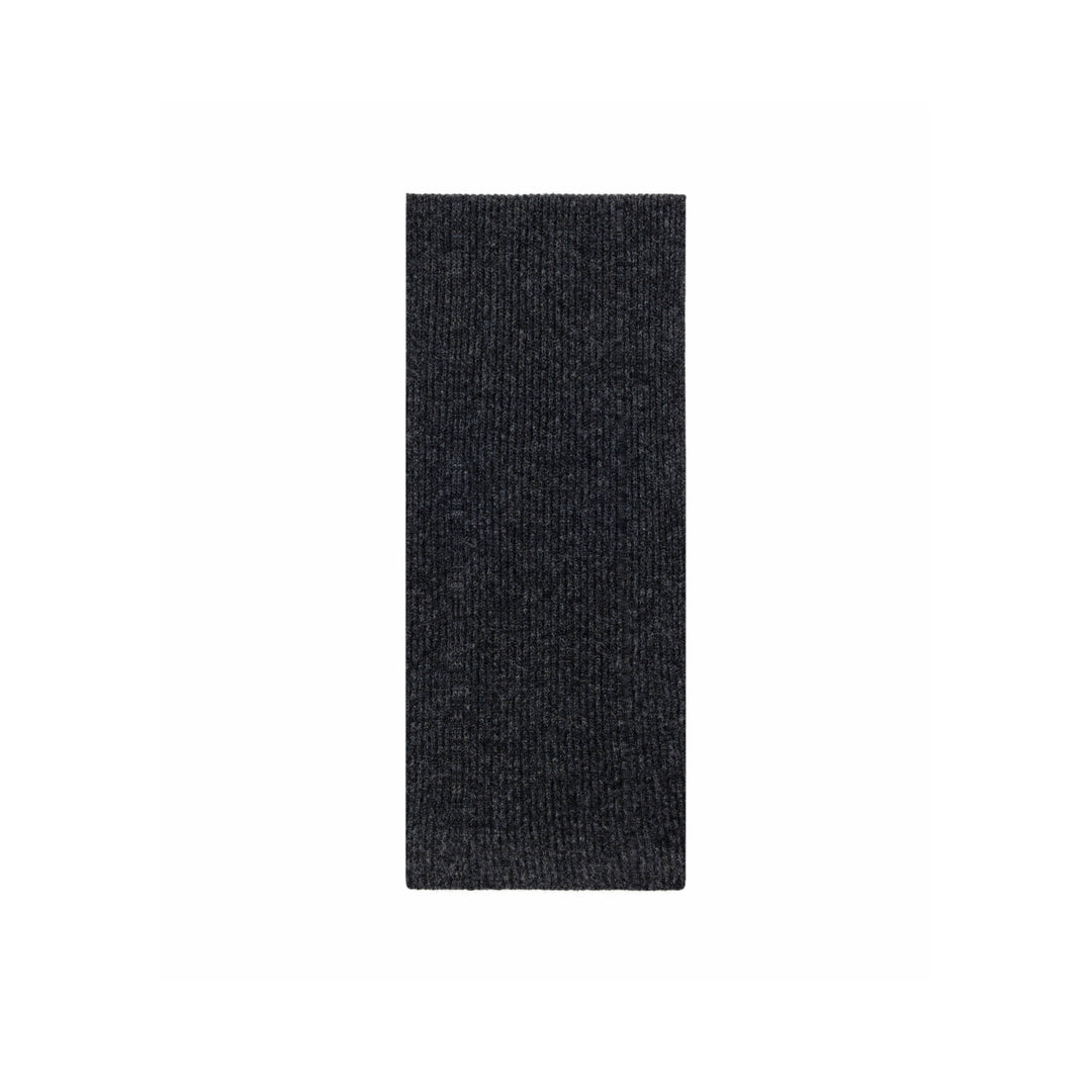 Wool scarf with cashmere content