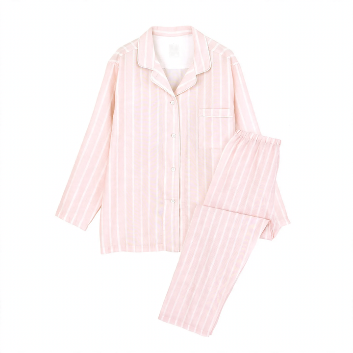 Couple loungewear, cotton, two-layer muslin fabric