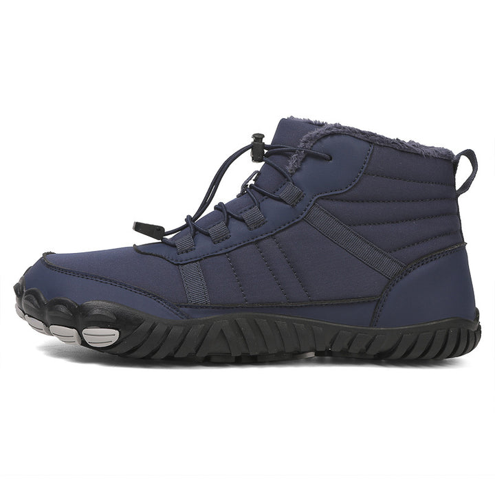 Waterproof men's winter boots with warm lining