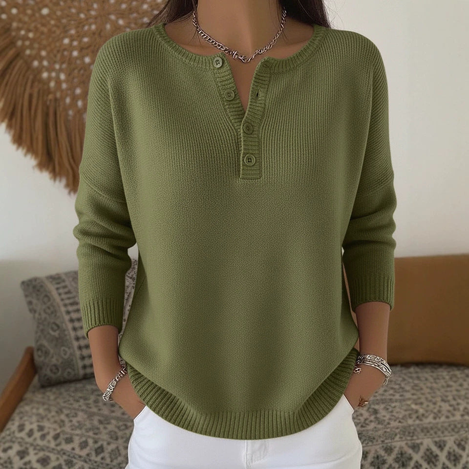 Women’s Cardigan, V-Neck, Button Placket