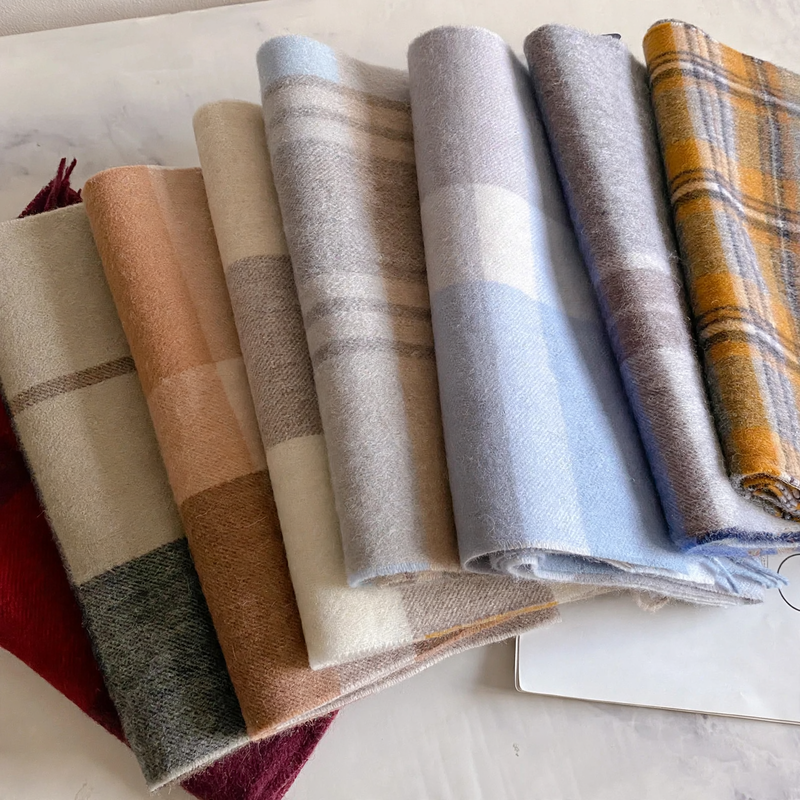 Wool scarf made from Australian wool, 180 cm