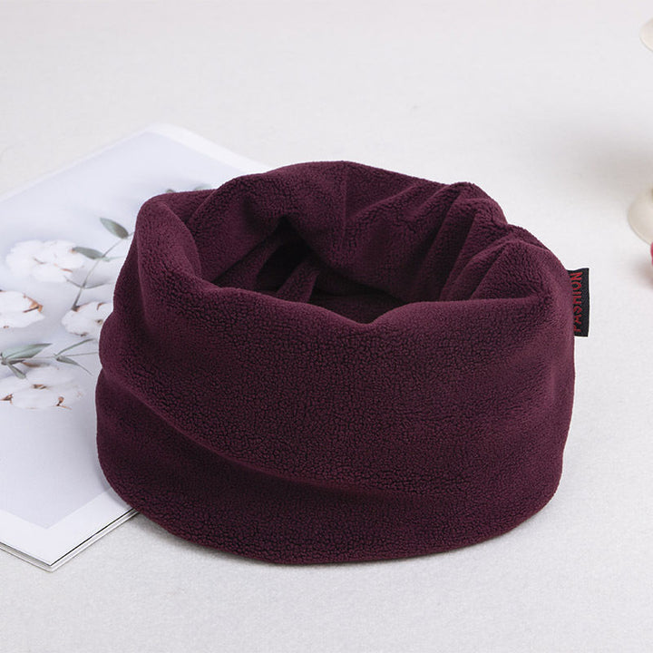 Padded unisex tube scarf