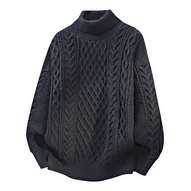 Men's cable knit sweater
