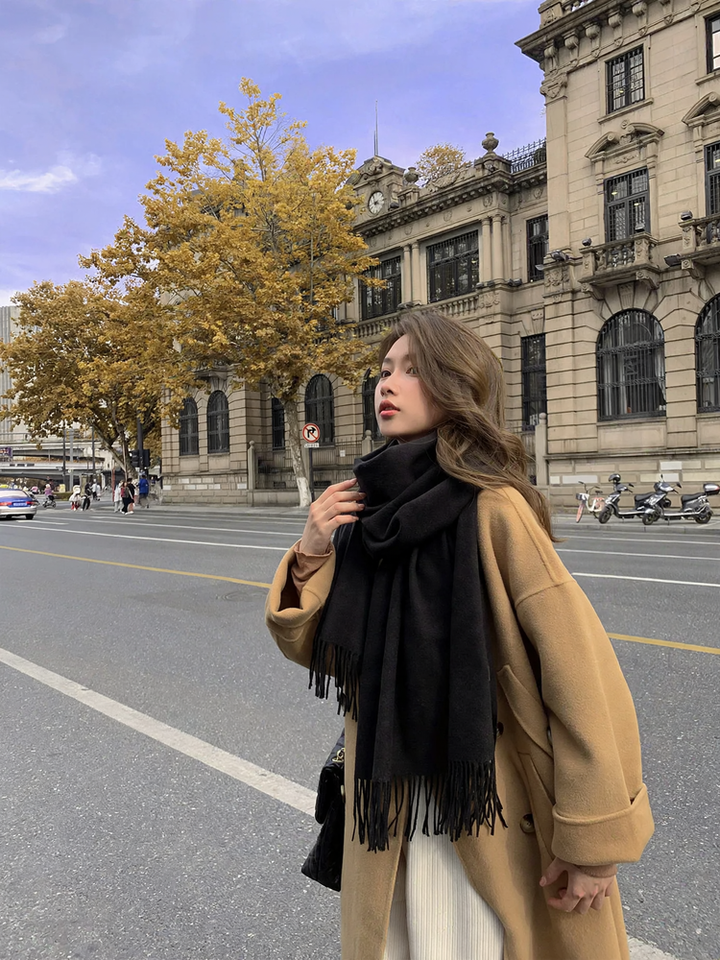 Thick winter scarf, 200x70cm