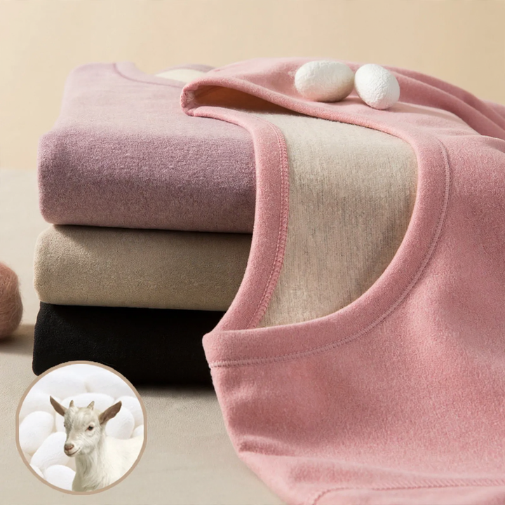 Thermal underwear set with heat function