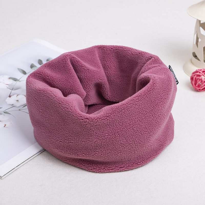 Padded unisex tube scarf
