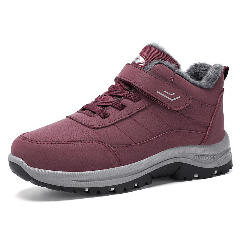 Padded Unisex Winter Boots with Velcro