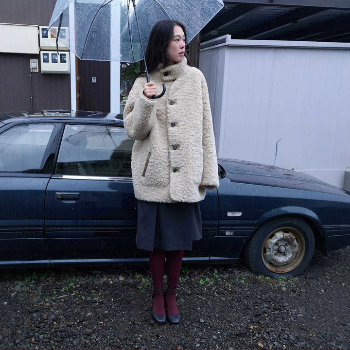 Teddy-Coat, reversible, women