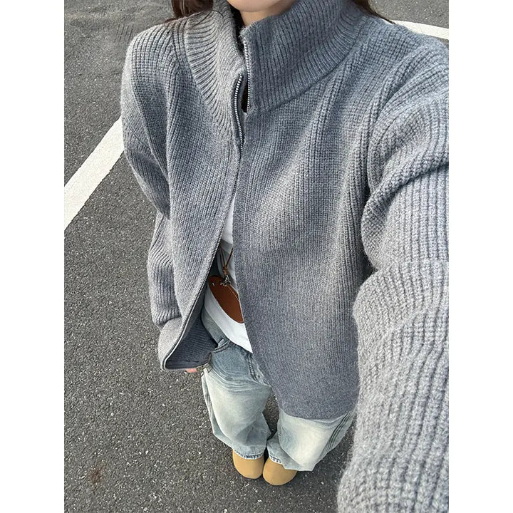 Christmas knitted sweater for men, festive pattern