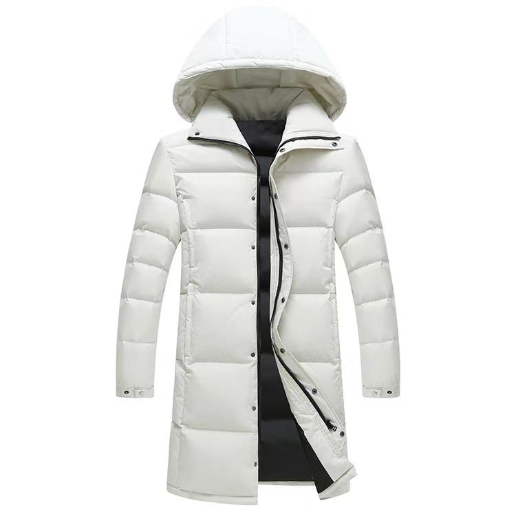 Padded Unisex Down Jacket with Hood