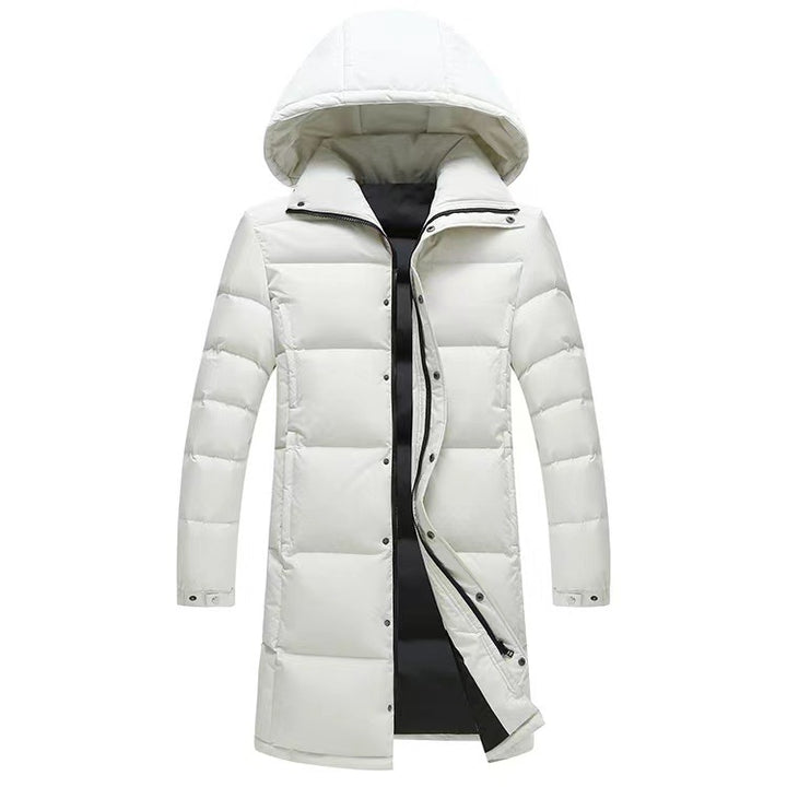 Padded Unisex Down Jacket with Hood