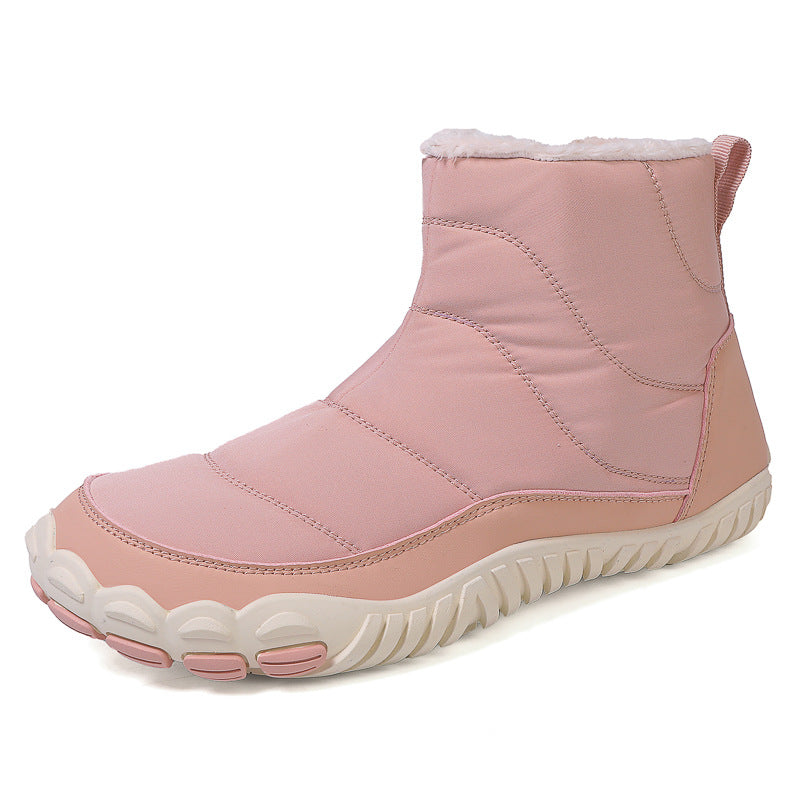 Waterproof men's winter boots with warm lining