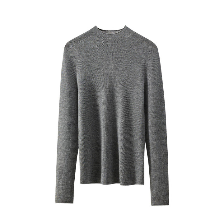 Women's turtleneck sweater made of merino wool
