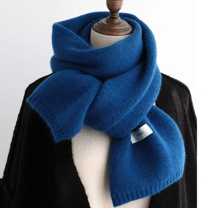 Soft knitted scarf, warming and versatile