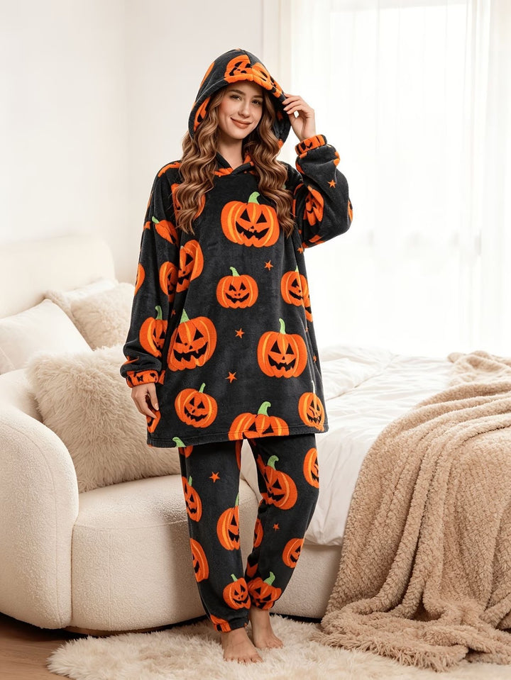 Family Pajama Set, Printed, for Couples