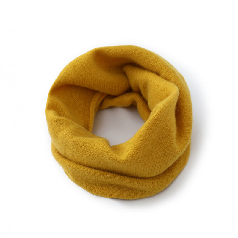 Merino wool neck warmer, 24x40 cm