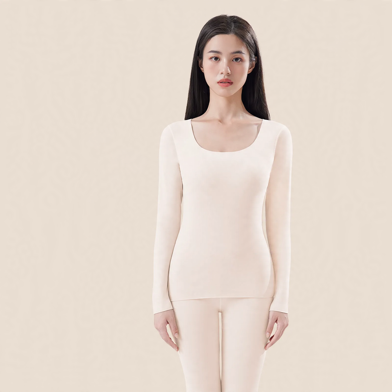 Women's Thermal Set, lined, U-neck