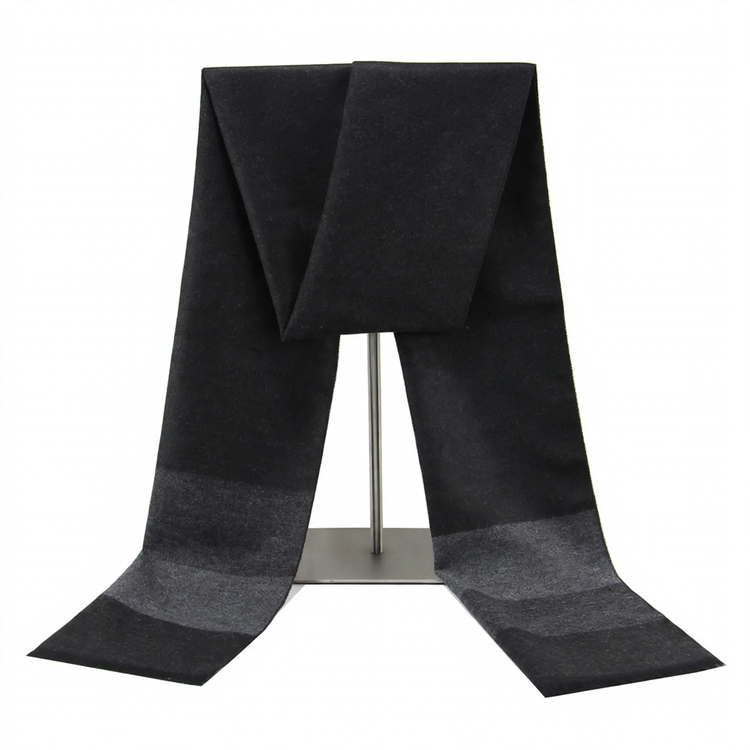 Classic men's winter scarf, checkered