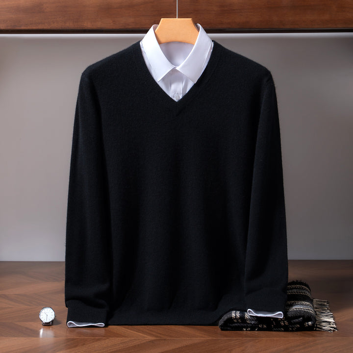 Business Knit Sweater for Men