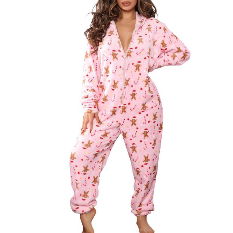 Christmas Onesie made of flannel F 19045