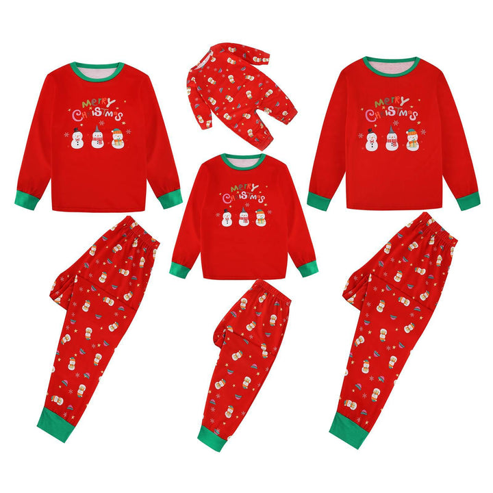 Family Pajama Set, Long Sleeve, 3D Print