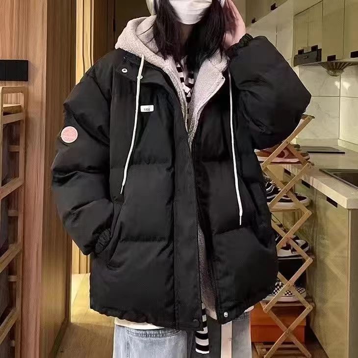 Women’s quilted jacket, oversized fit, padded
