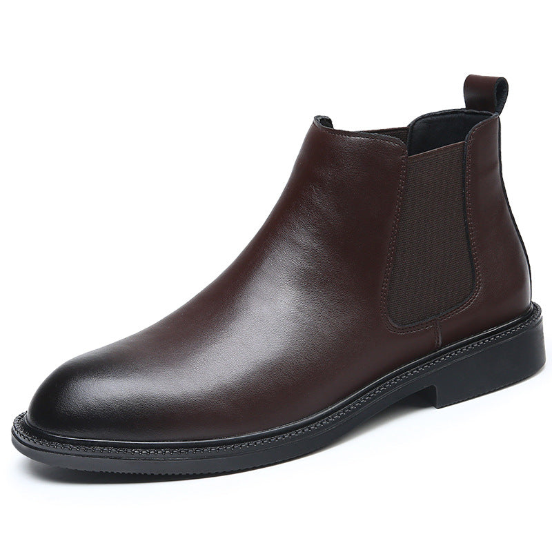 Men's Chelsea Boots in British Style, lined