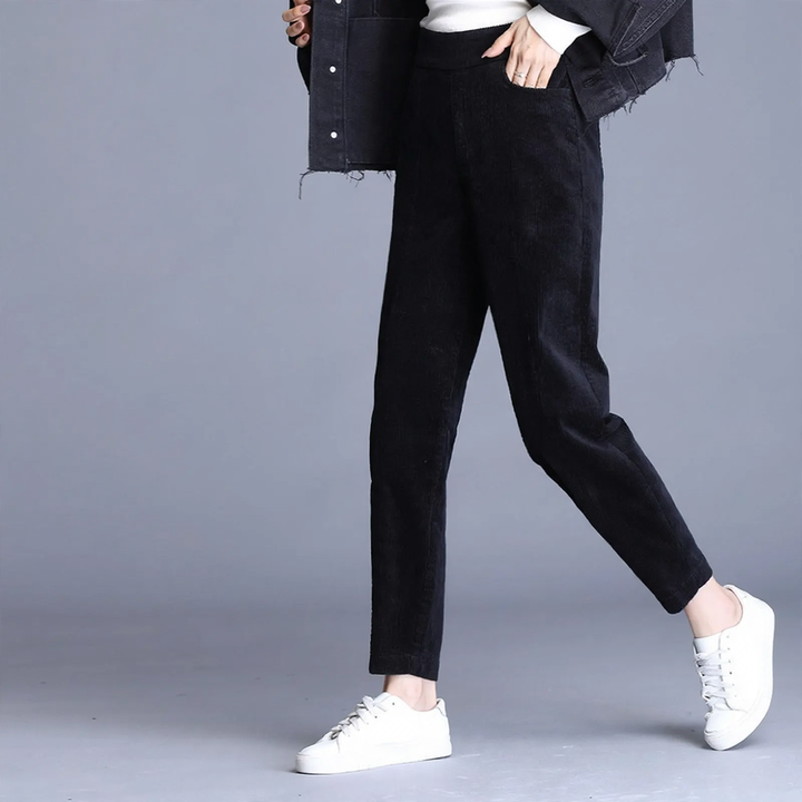 Kord-Harem pants with soft lining