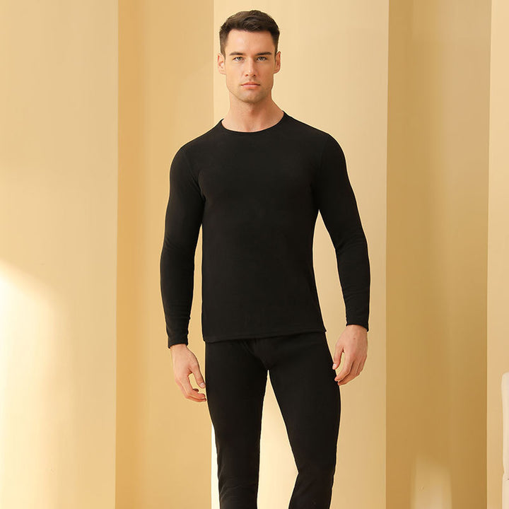Thermal underwear set made of wool and silk