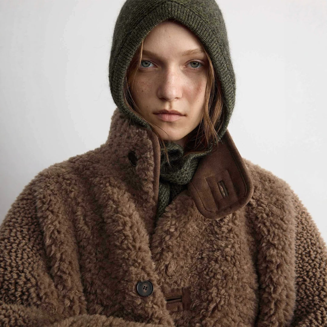 Teddy-Coat, reversible, women