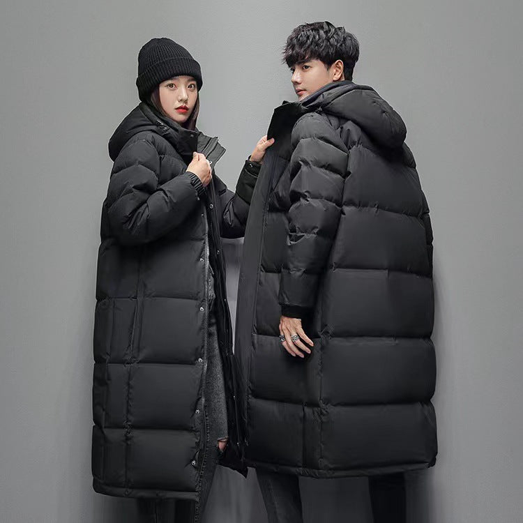 Padded Unisex Down Jacket with Hood