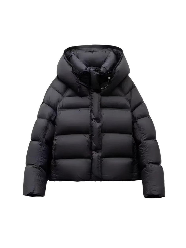 Short women's puffer jacket in Korean style