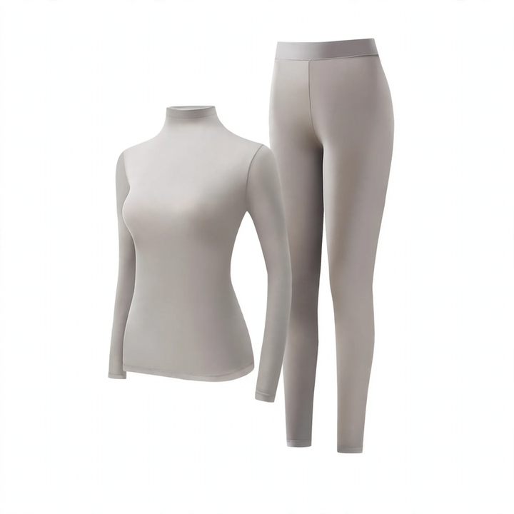 Women’s Thermo Set, high collar, elastic, seamless