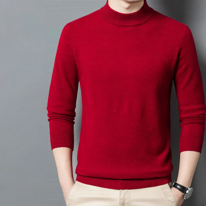 Men's Wool Sweater, Crew Neck, Thick, Plus Sizes