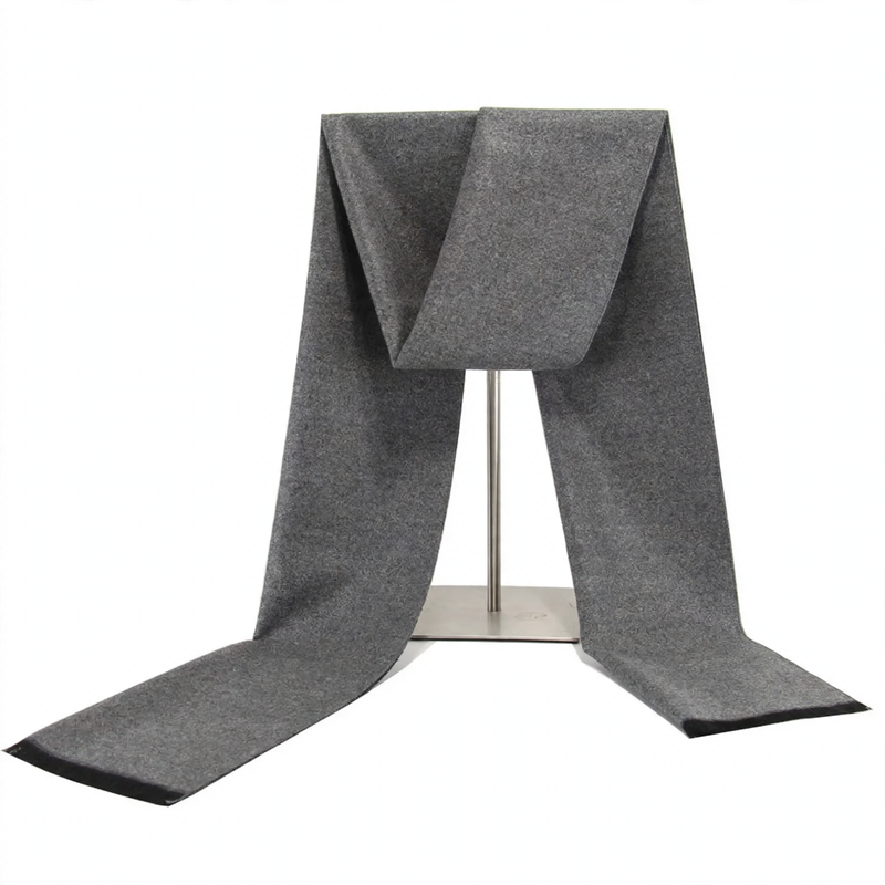 Classic men's scarf, 180x30cm, winter, warm