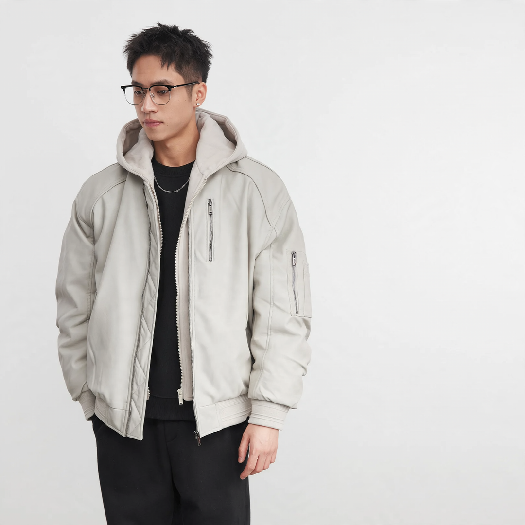 Men's down jacket, urban style, durable