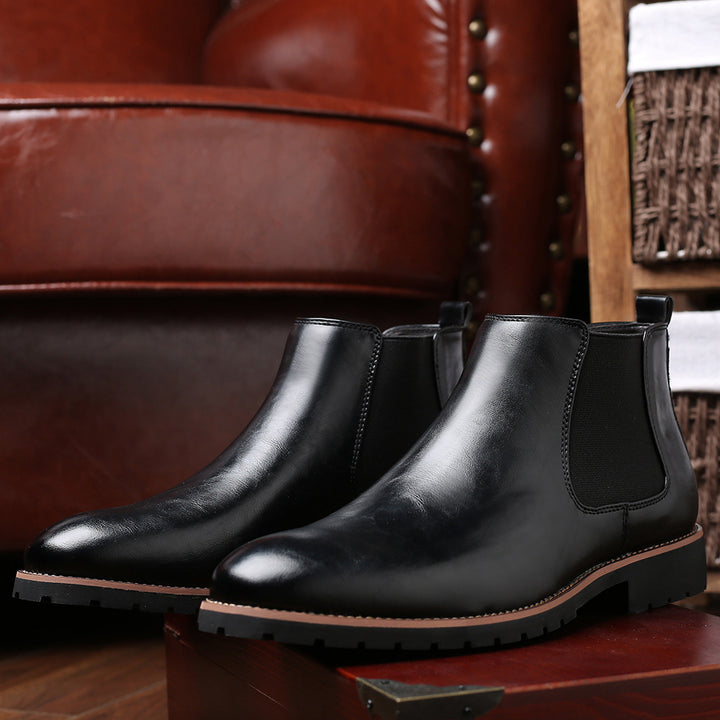 Men's Chelsea boots, casual, pointed
