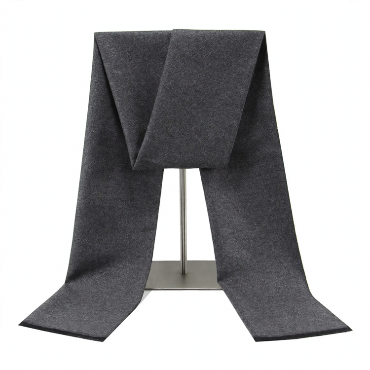 Classic men's winter scarf, checkered
