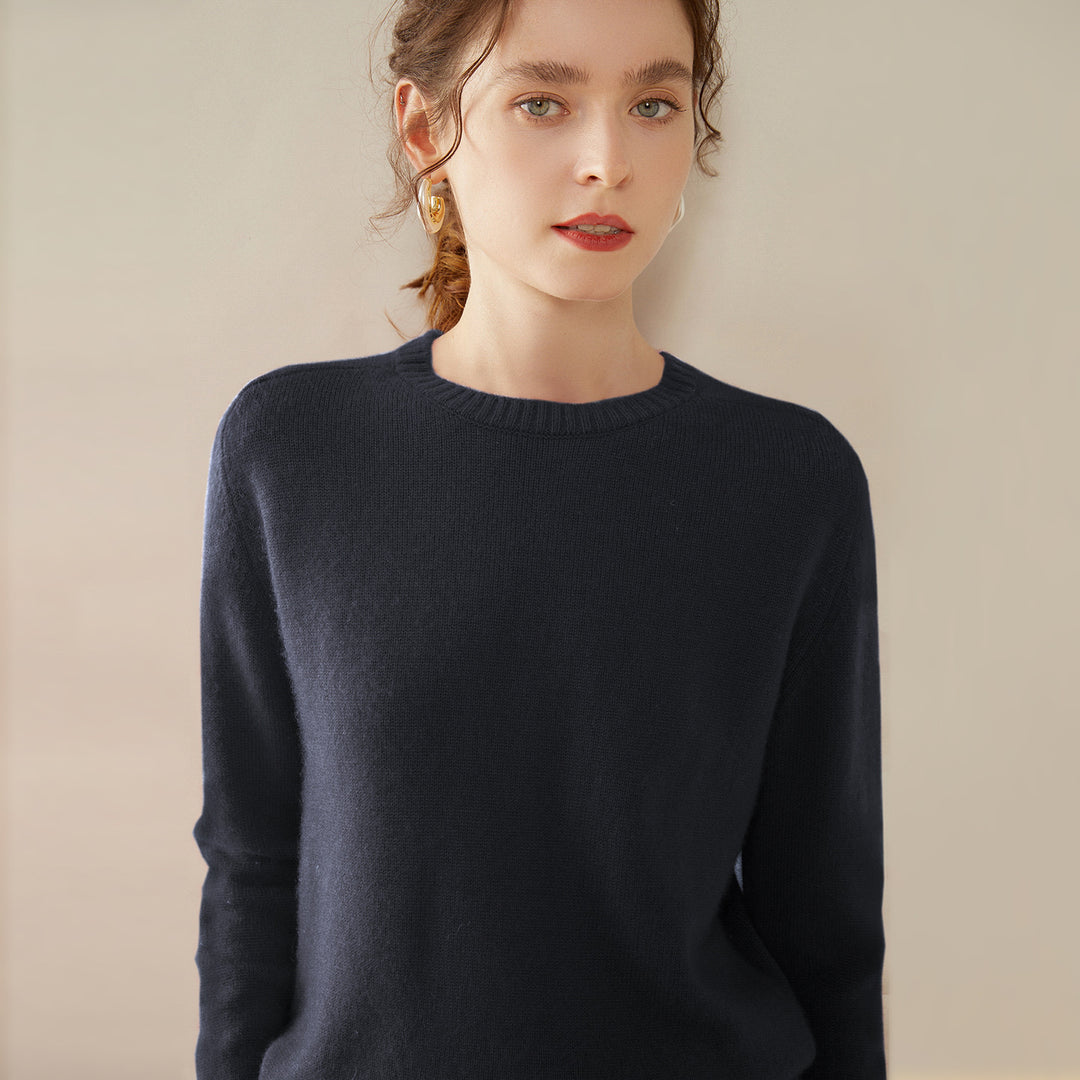 Women's cashmere sweater, 100% cashmere, two-ply