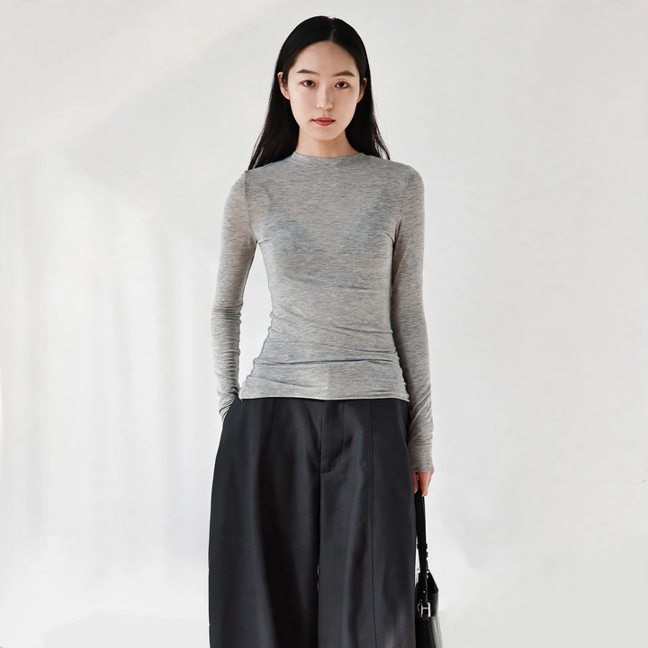 Ladies long-sleeve shirt, light, versatile