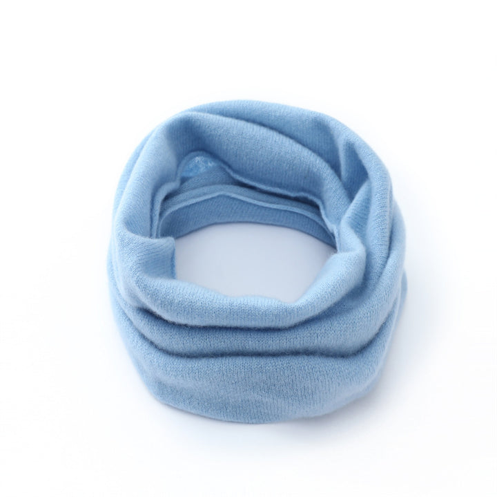 Merino wool neck warmer, 24x40 cm
