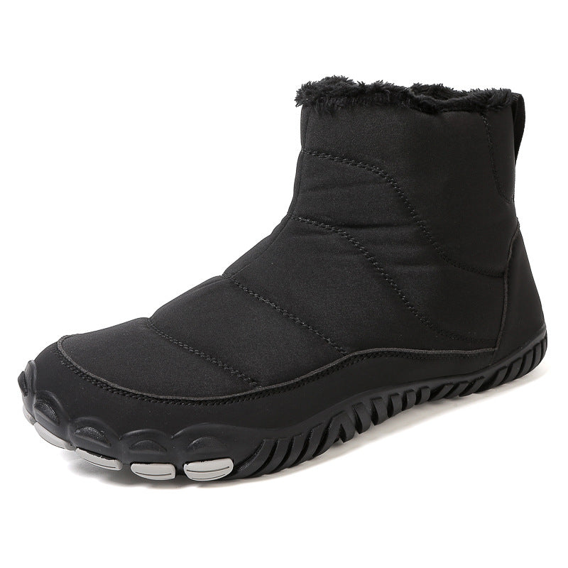 Waterproof men's winter boots with warm lining