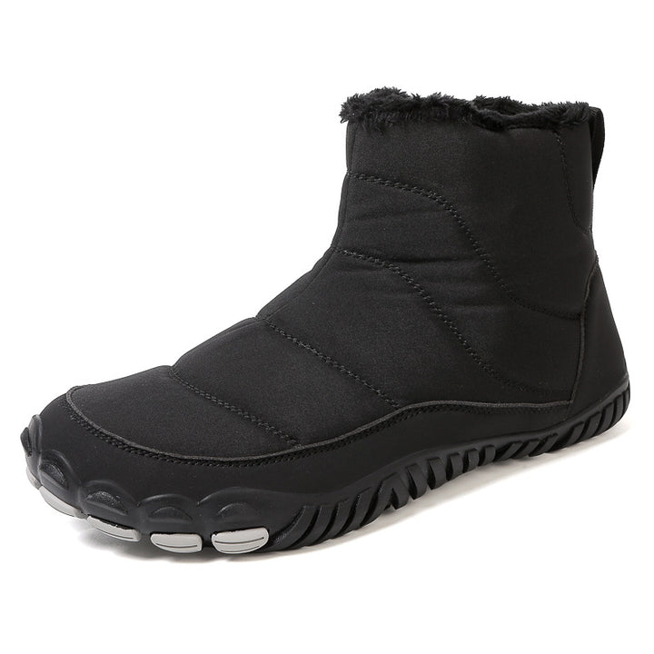 Waterproof men's winter boots with warm lining