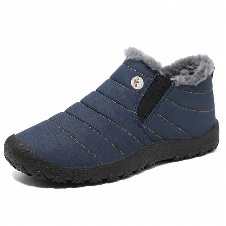 Men's winter boots, lined, slip-on