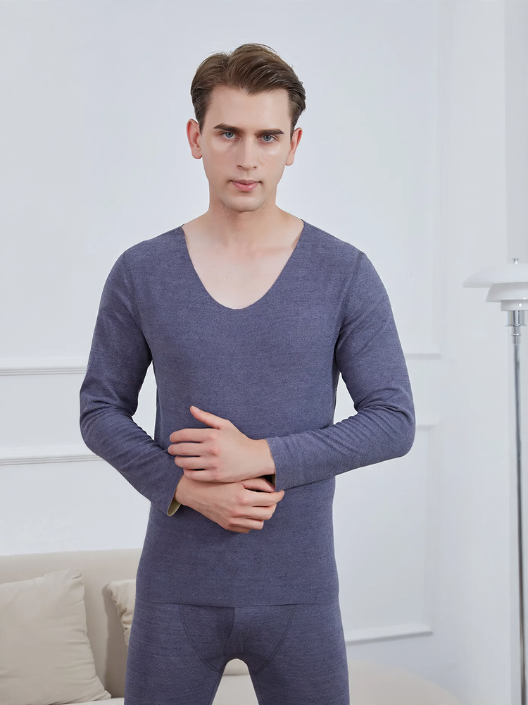 Thermal underwear set with temperature regulation