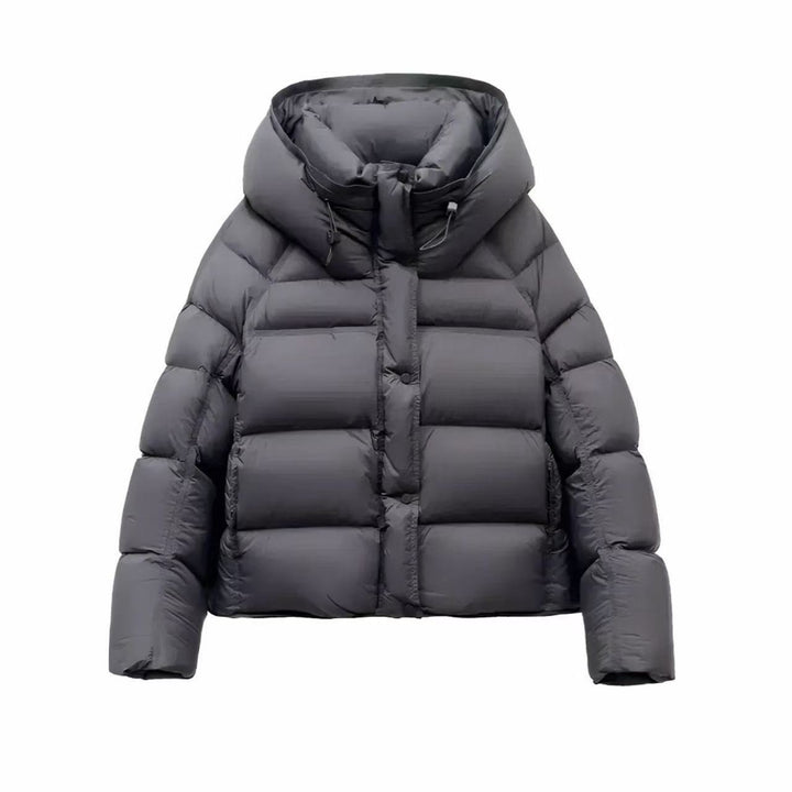 Short women's puffer jacket in Korean style