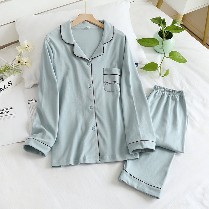 Cotton pajama set for couples