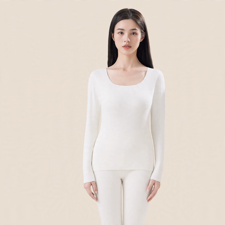 Women's Thermal Set, lined, U-neck