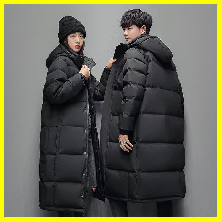 Padded Unisex Down Jacket with Hood